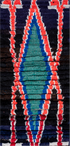 Vintage Moroccan Runner Rug (3' x 7')